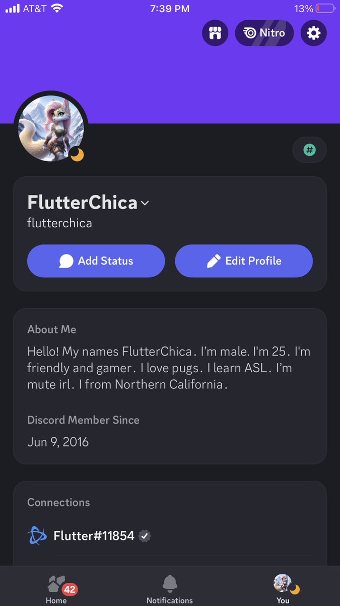 FlutterChica's tweet photo. I’m going to leave twitter now if anyone wants add me on discord https://t.co/v4nnKIlwoy