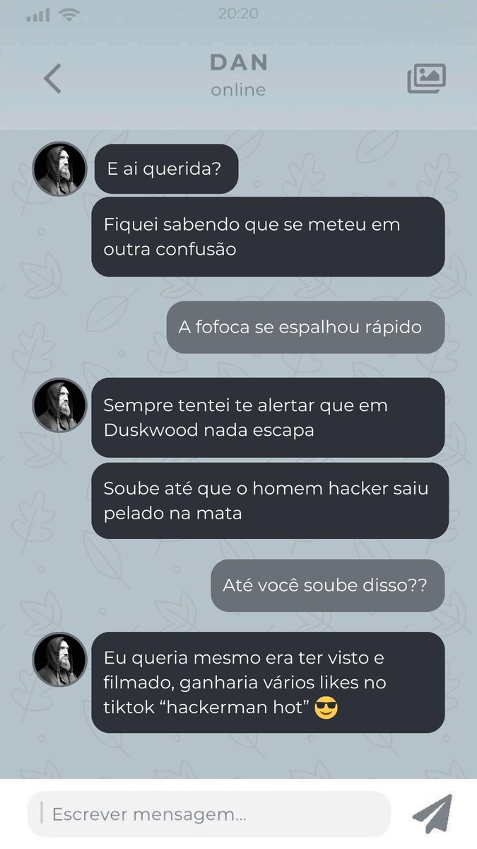 pov: seu best dan veio fazer seu dia feliz