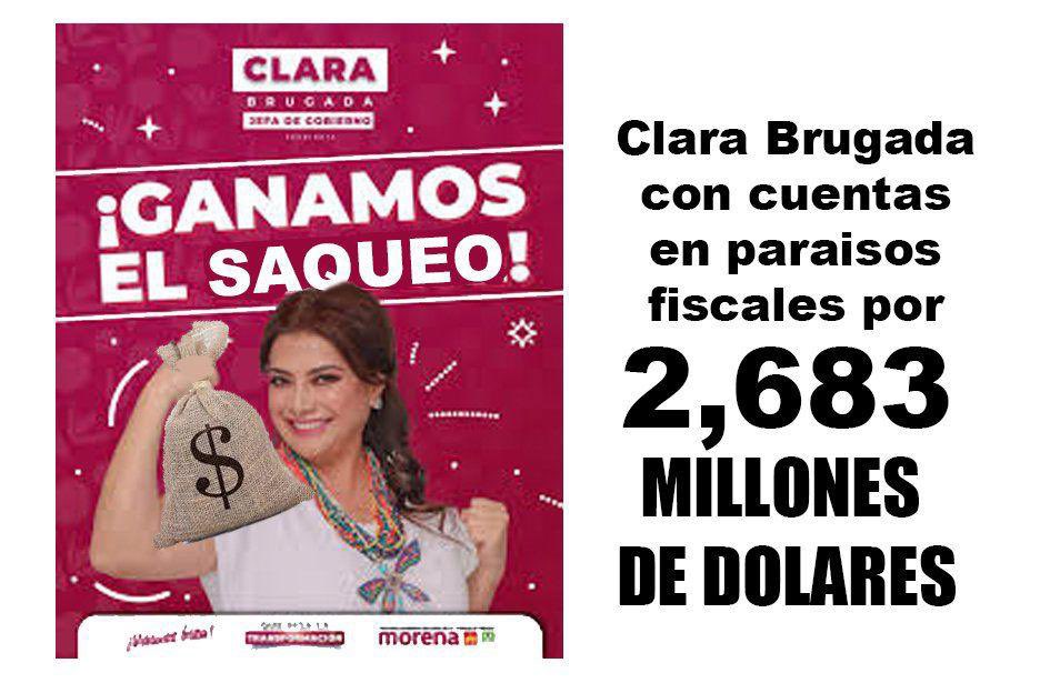 Lo que todos ya sabíamos, a donde creen que iba toda la lana que no se le invirtió a Iztapalapa, la lana de las utopías que no se terminaron, la lana de la venta de pipas a las fabricas de hielo, ahora entiendo varias cosas. Pero este 2 de junio se me larga esta señora👋👋