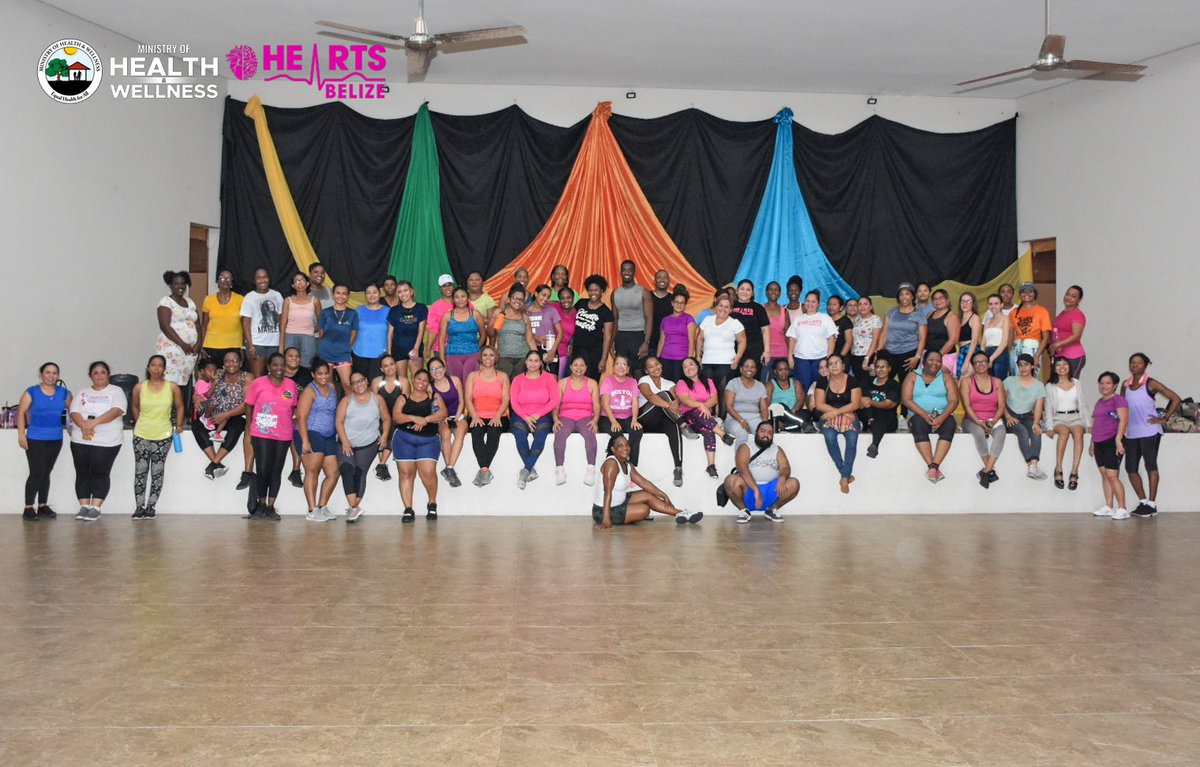 The “Love Your Heart” campaign was off to an energetic start with a dance workout session conducted by Ms. Fatima Fernandez.