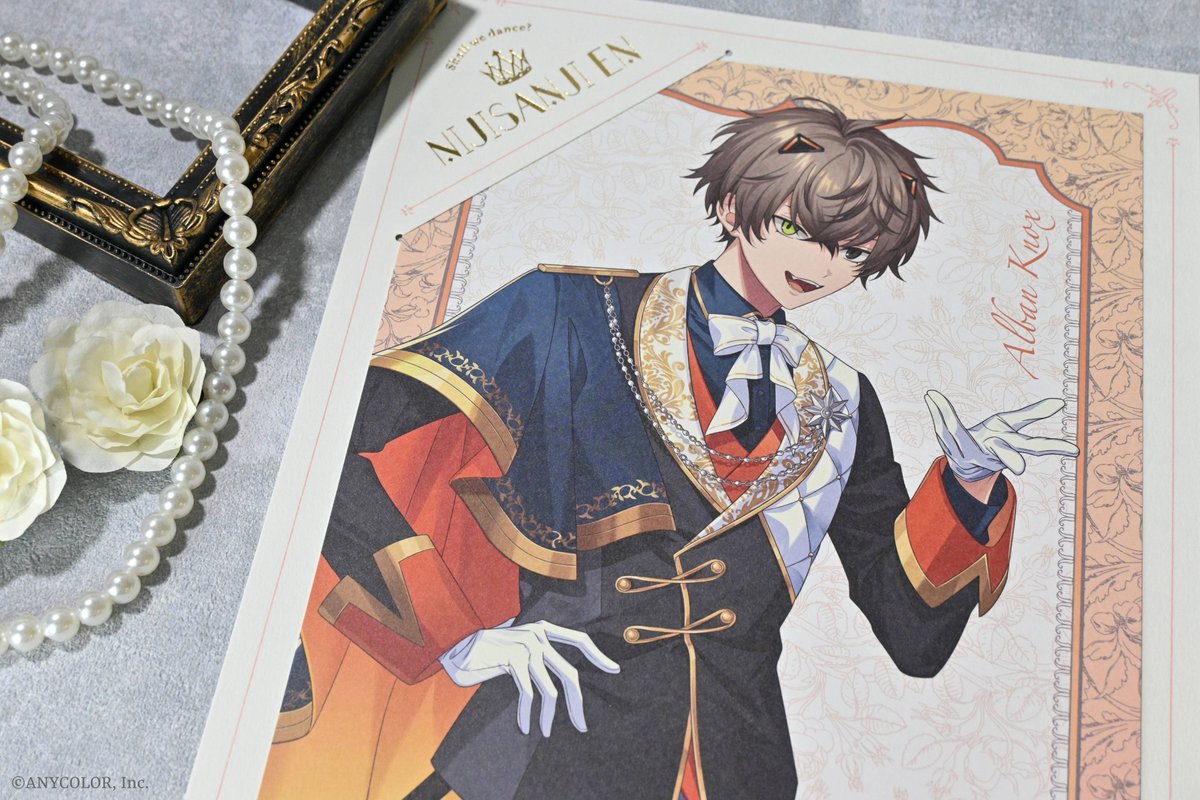 ペトラ・グリン 「【 #NIJISANJI_EN 】アニメイトカフェ限定ビジュアルを使用したグッズ」|アニメイトカフェ総合のイラスト