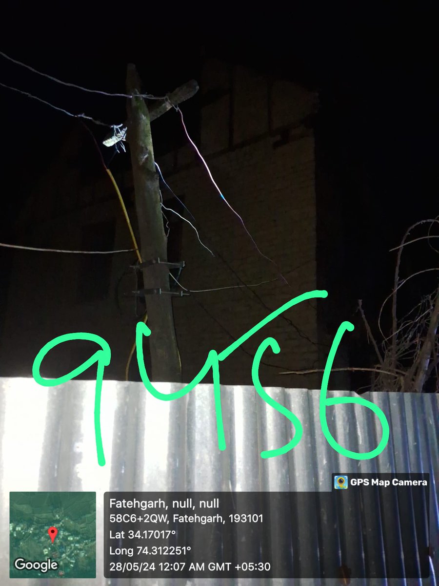 #ADVISORY: Do not indulge in illegal power use during the night. #KPDCL night squads are on the lookout for power thieves.
ESD Baramulla-1st netted a number of violators during their night rounds. Evidence recorded and strict action sill follow. Er. Yasir Kakroo SDO
@diprjk