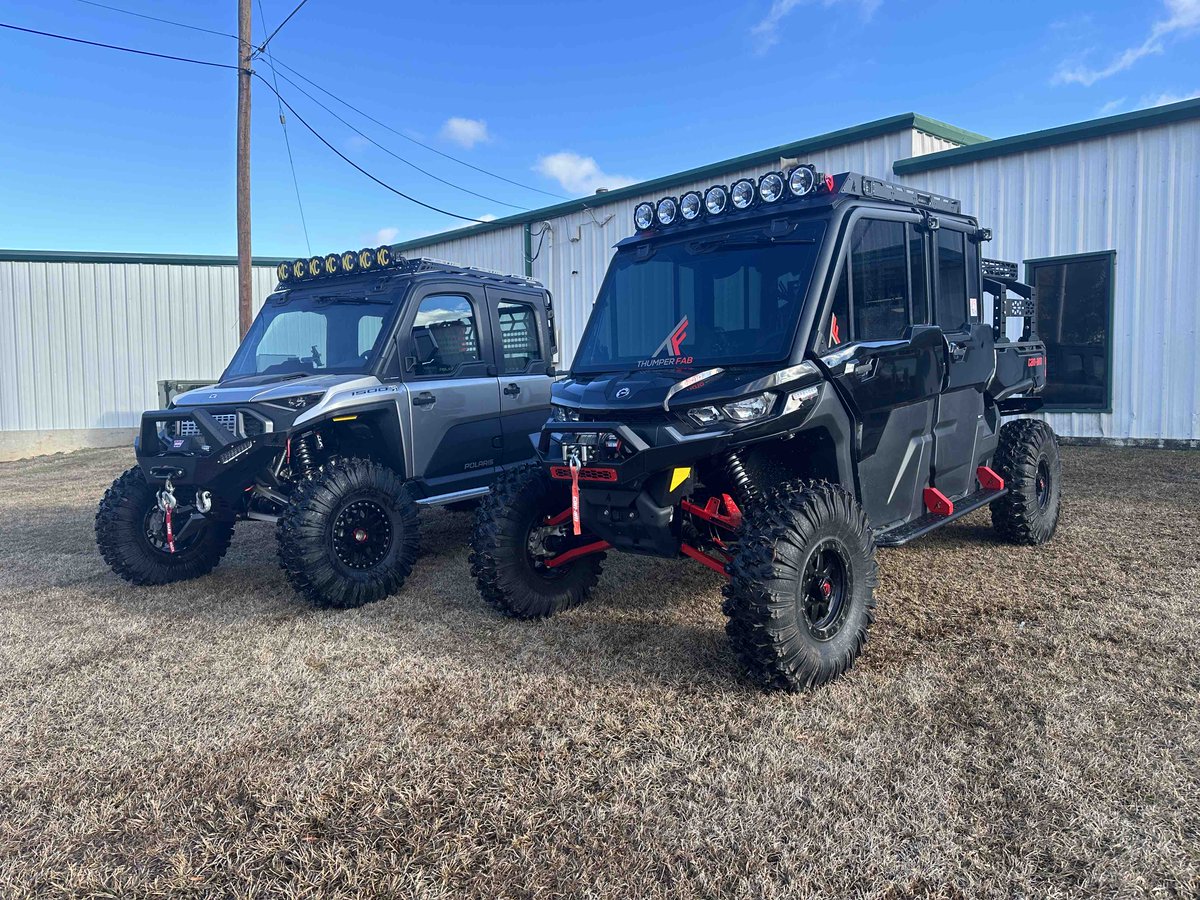 Which would you choose? Defender or Ranger 1500? #polarisranger #canamdefender #thumpin #offroadlife