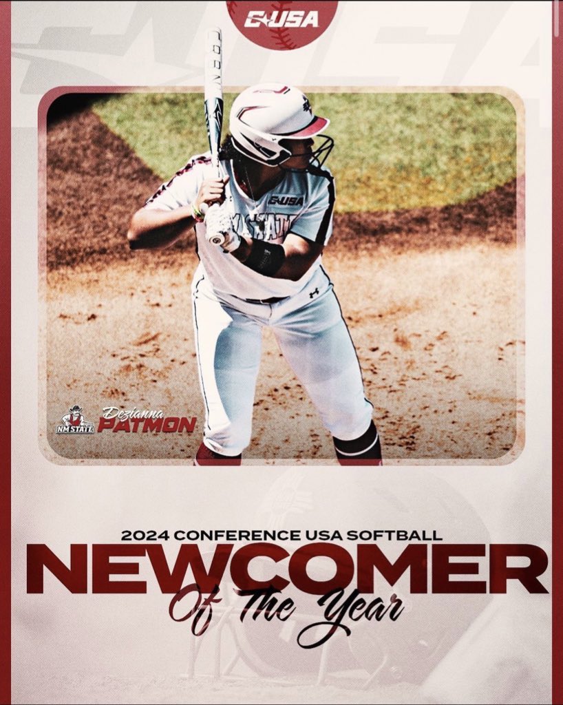 dezianna_patmon's tweet photo. Thank you New Mexico State! I can’t wait to see what the future brings!! #transferportal @SoftballPortal 

dezianna@hotmail.com https://t.co/sxAsN5pmC7