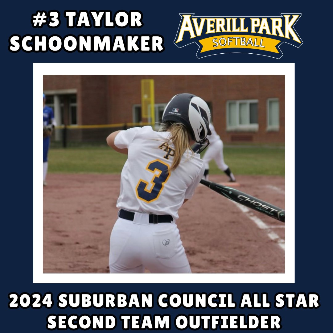 Averill Park Softball (@softballatap) on Twitter photo Congrats to our three Suburban Council All-Stars for their fantastic seasons! We're proud of you <a href="/MiaLucey2024/">Mia Lucey</a> , <a href="/Tschoon33/">Taylor Schoonmaker</a>, and <a href="/Natalia_MM52/">Natalia Mancino 2026</a>! Congrats to our three Suburban Council All-Stars for their fantastic seasons! We're proud of you <a href="/MiaLucey2024/">Mia Lucey</a> , <a href="/Tschoon33/">Taylor Schoonmaker</a>, and <a href="/Natalia_MM52/">Natalia Mancino 2026</a>!