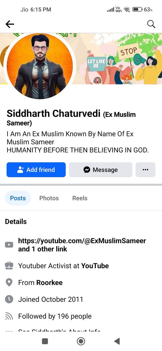 Ex-Muslim Sameer has hurt our sentiments by burning the Holy Quran on Live stream,we will not tolerate this Blasphemy.@haridwarpolice Strict action shud be taken against this T€rrorist under sec.295 of IPC before the Commun@l harmony is deteriorates. #ArrestExMuslimSameer
