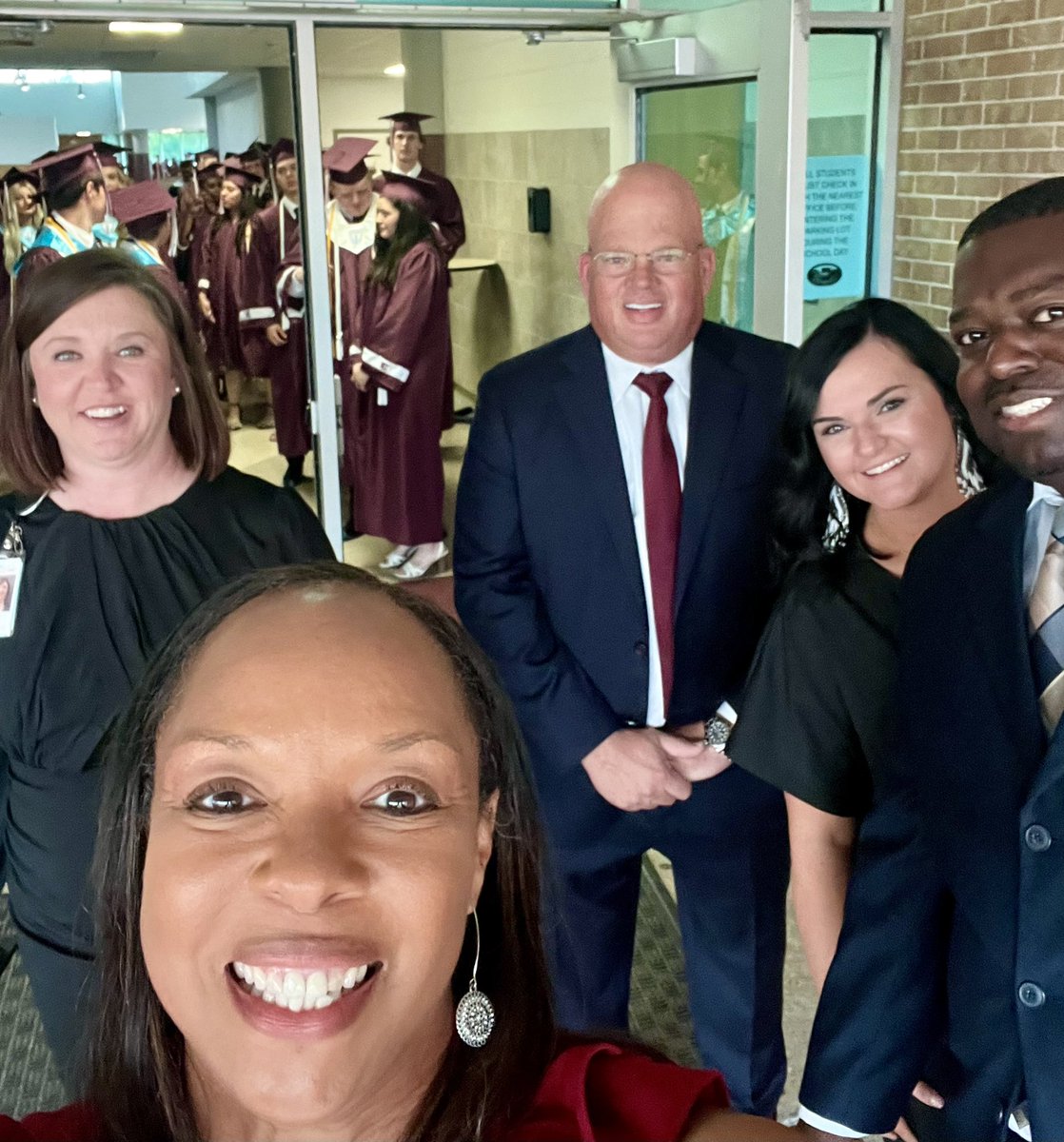 MrsCLane22's tweet photo. The end of year four as an assistant principal for Ennis High School 
😍♥️🦁 https://t.co/YVcMyABb7z