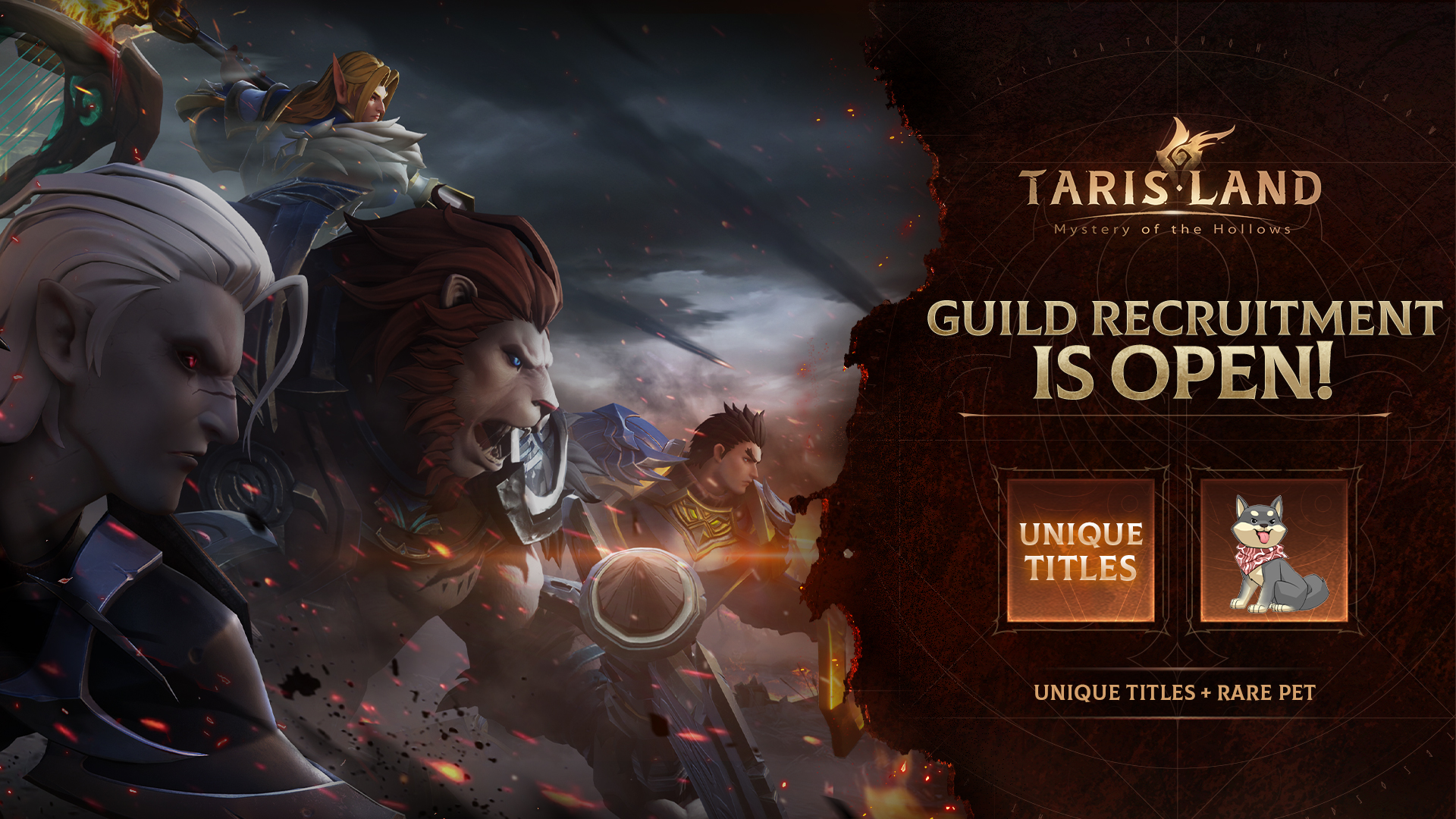 Tarisland on X: &ldquo;Answer the call! We&rsquo;re recruiting passionate 