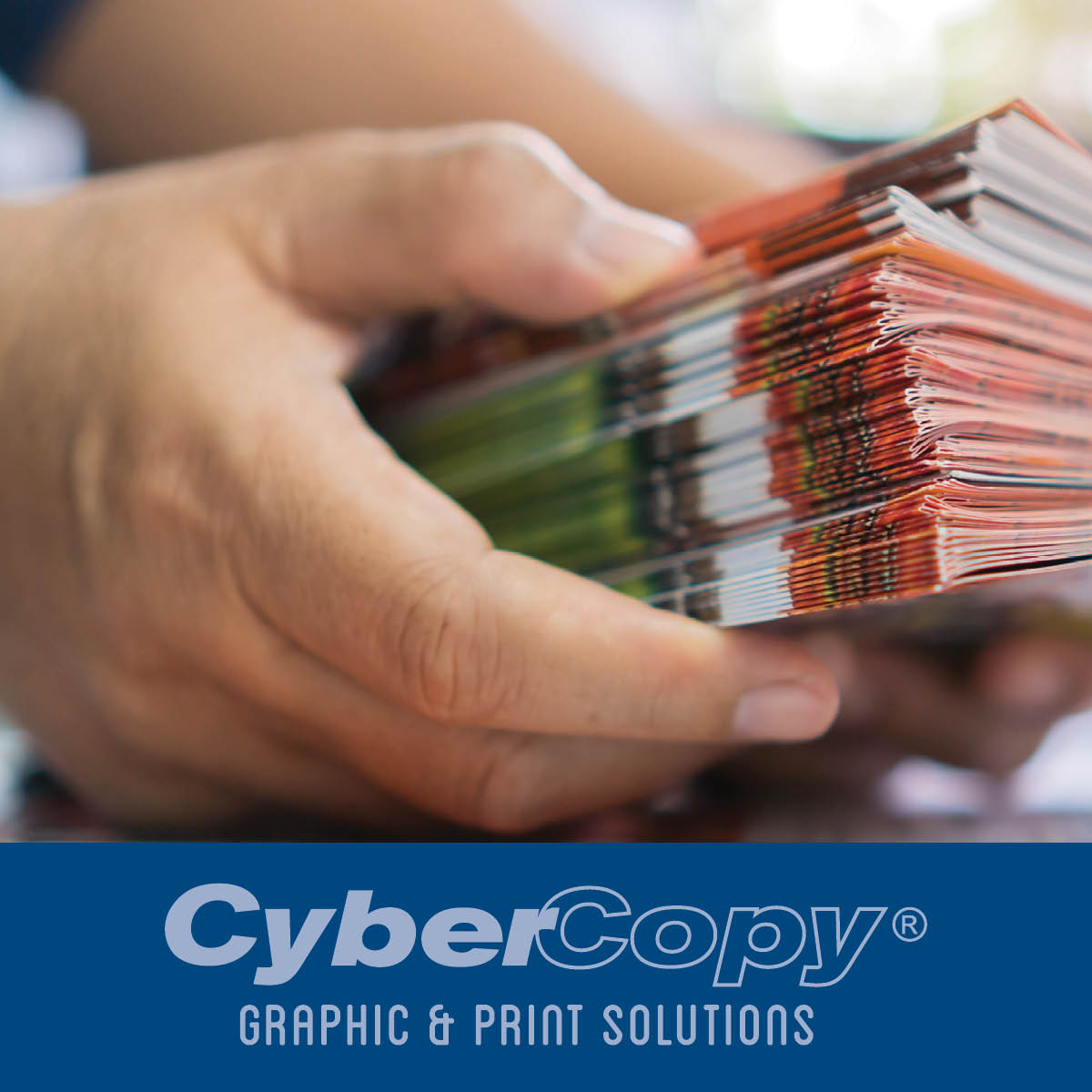 CyberCopy  is where quality, customization, and customer care come together. Whether you're looking for a tri-fold brochure, or hefty volume, we're your partners in bringing your literary vision to life. 

#YourPublishingPartner #QualityBooks