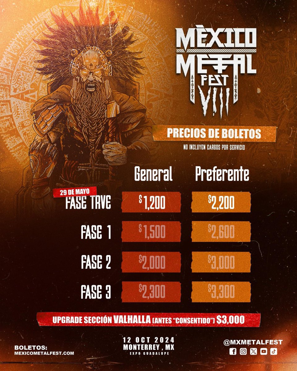 México Metal Fest tweet media