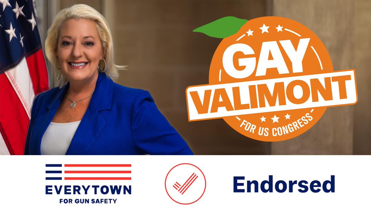 Dem. Gay Valimont
for Congress FL-01
Healthcare
Human rights
LGBTQ+ rights
Public education
Stop gun violence
Reproductive rights
🍊@gayforcongress
🍊gayforcongress.com

#ProudBlue 
#Allied4Dems