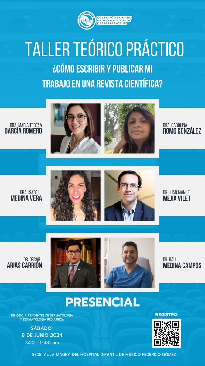 OACerebro's tweet photo. ¿Cómo escribir y publicar mi trabajo en una revista científica? 📚🧠 

@Isabela_cochts @Meyaix @dr_raulmedina @OACerebro @CaroRG06 @teresadefresa 

Patrocinado por el @colmexdermaped https://t.co/oeEfdiw7Dx