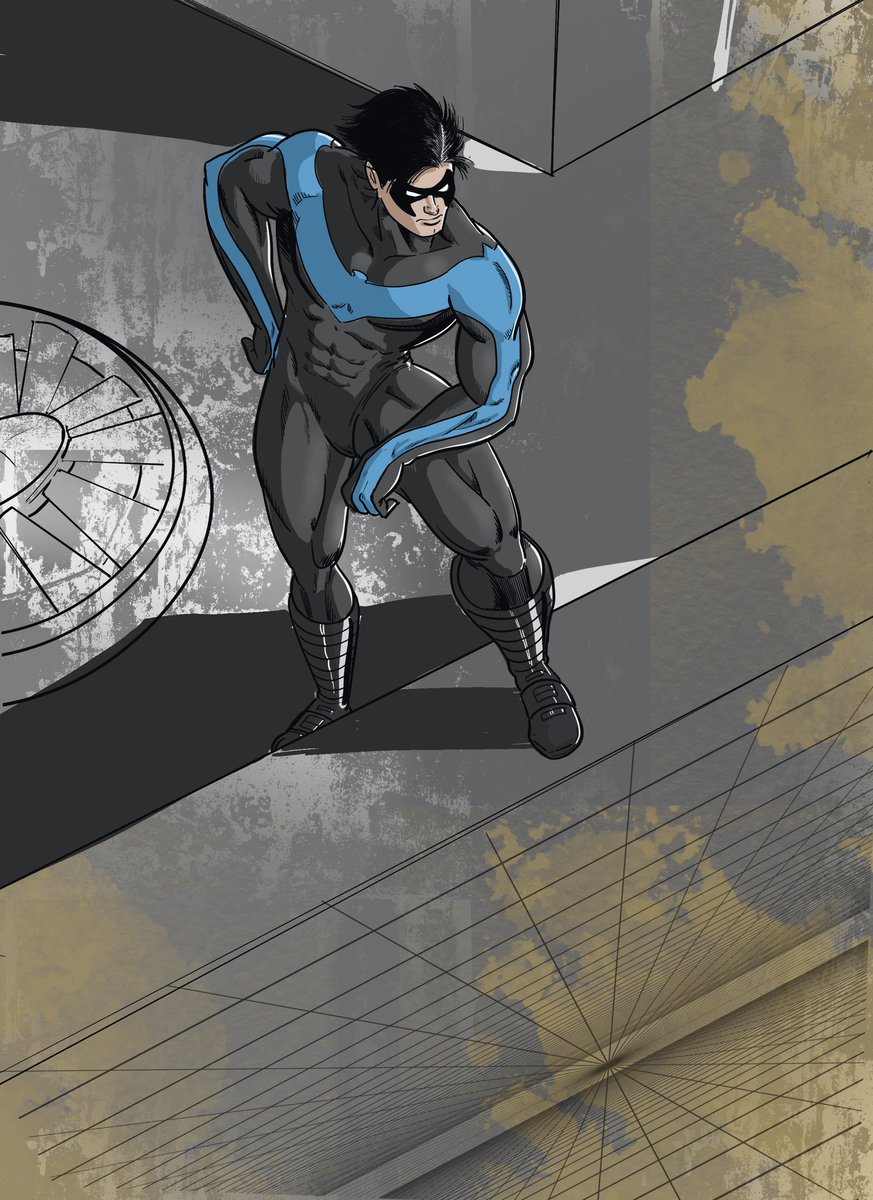 Colored that Nightwing warm-up sketch for fun n practice…
#makecomics #illustration #batman #nightwing #dccomics #comicbooks #artwork #indiecomics
