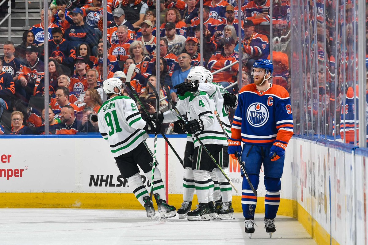 STARS TAKE GAME 3 IN EDMONTON ⭐️