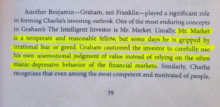Mr. Market is a temperate and reasonable fellow, but some days he is gripped by irrational fear or greed.

#sharemarket #investing