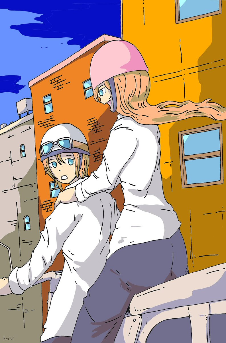 halkiehon_kaki's tweet image. ちょっとデジの使い方がわかりかけている
#イラスト #illustration #digtalart #デジタルイラスト
