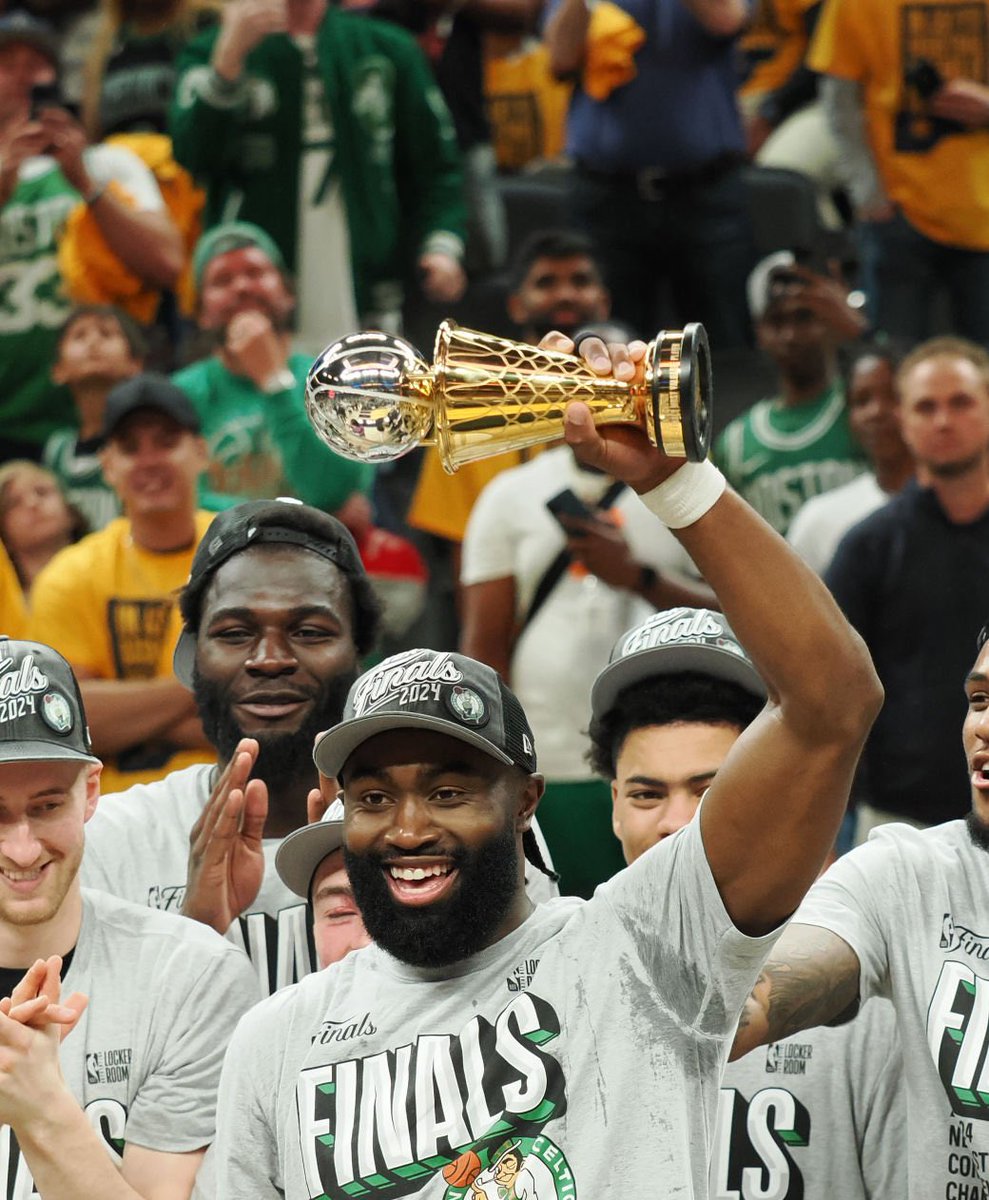'I wasn't expecting it at all. I never win shit.'

- Jaylen Brown on winning ECF Finals MVP 😂