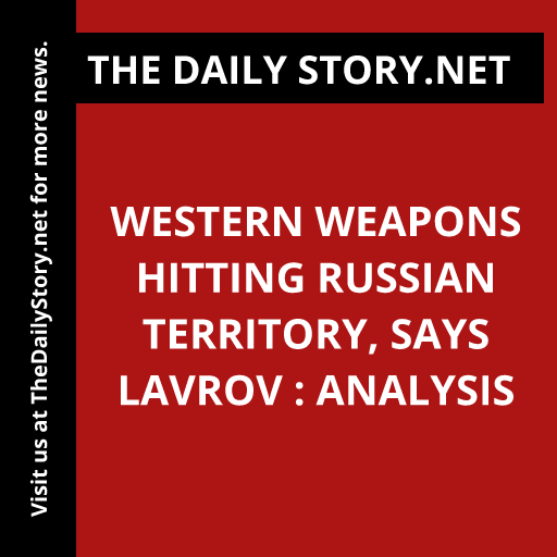 thedailystory_X's tweet image. "Breaking: Lavrov claims Western weapons infiltrating Russian territory. What does this mean for international relations? 🌍 #Lavrov #WesternWeapons #Security"
Read more: thedailystory.net/western-weapon…