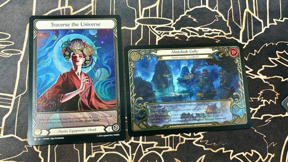 P cool prerelease pulls from my 8 packs today wahoooo! #fabtcg