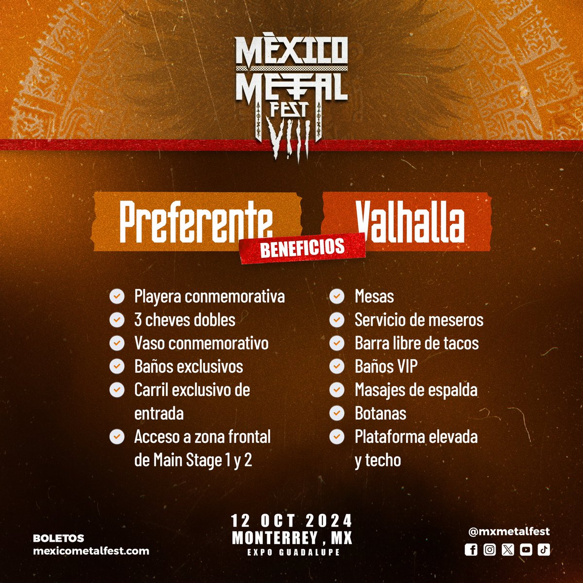 México Metal Fest tweet media