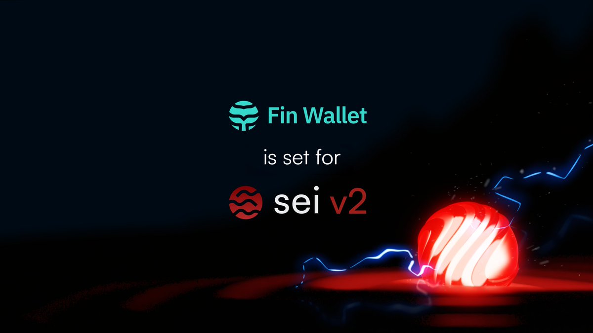 Huge milestone for <a href="/SeiNetwork/">Sei</a>🔴

Stay tuned for Fin Wallet updates🐳
Your gateway to SeiEVM is on the horizon!