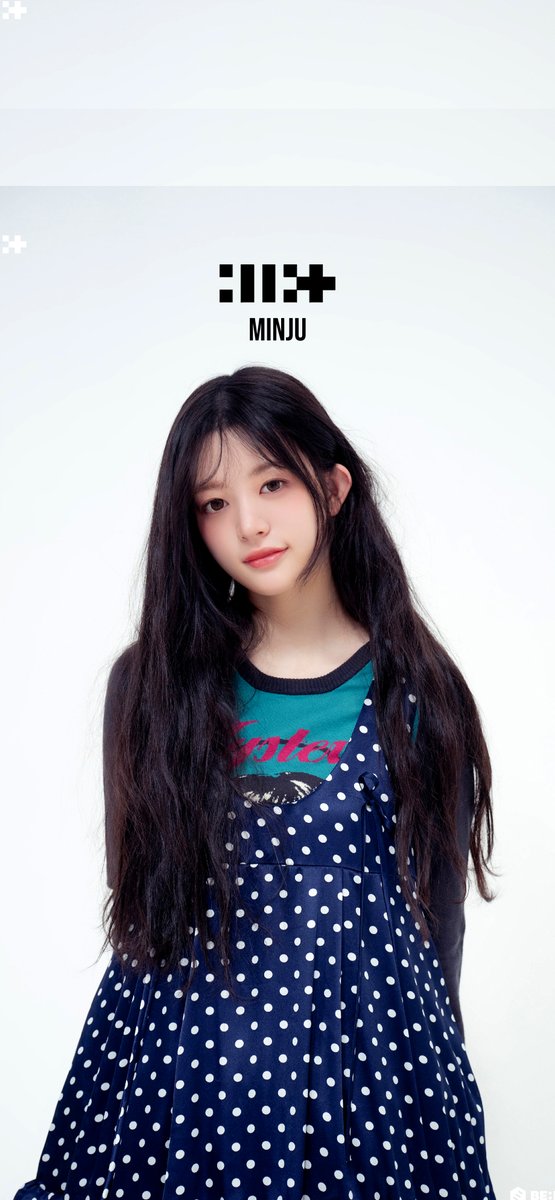 ILLITのミンジュちゃん😍の壁紙作りました😀 20240528B よかったら