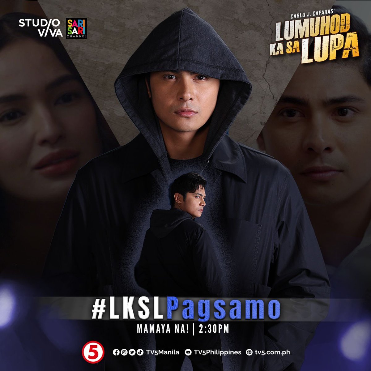 Maipapalabas na kaya ni Mercy ang tunay na pagkatao sa likod ni Abra? Carlo J. Caparas’ #LumuhodKaSaLupa from Mondays to Fridays, 2:30PM sa TV5 at 8:00PM naman sa Sari Sari Channel. #LKSLPagsamo #KikoEstrada #LKSL