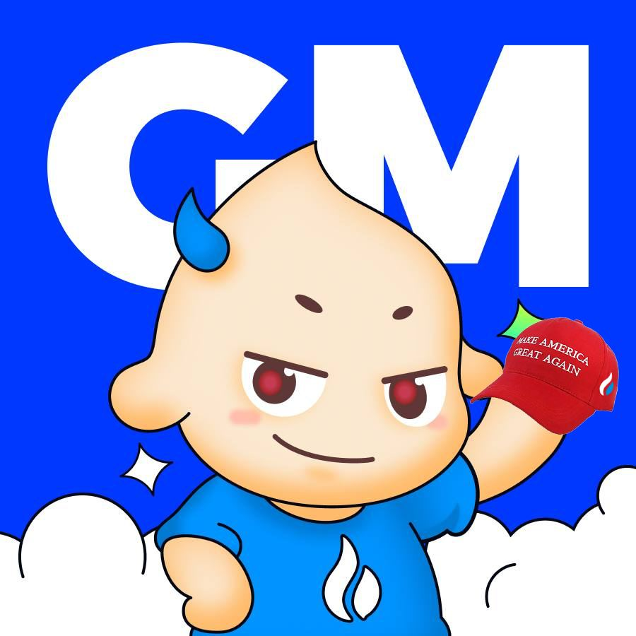 HTXCommunity's tweet photo. GM, make #MemeCoin great again.🚀 https://t.co/Pb6G5PJ1gA