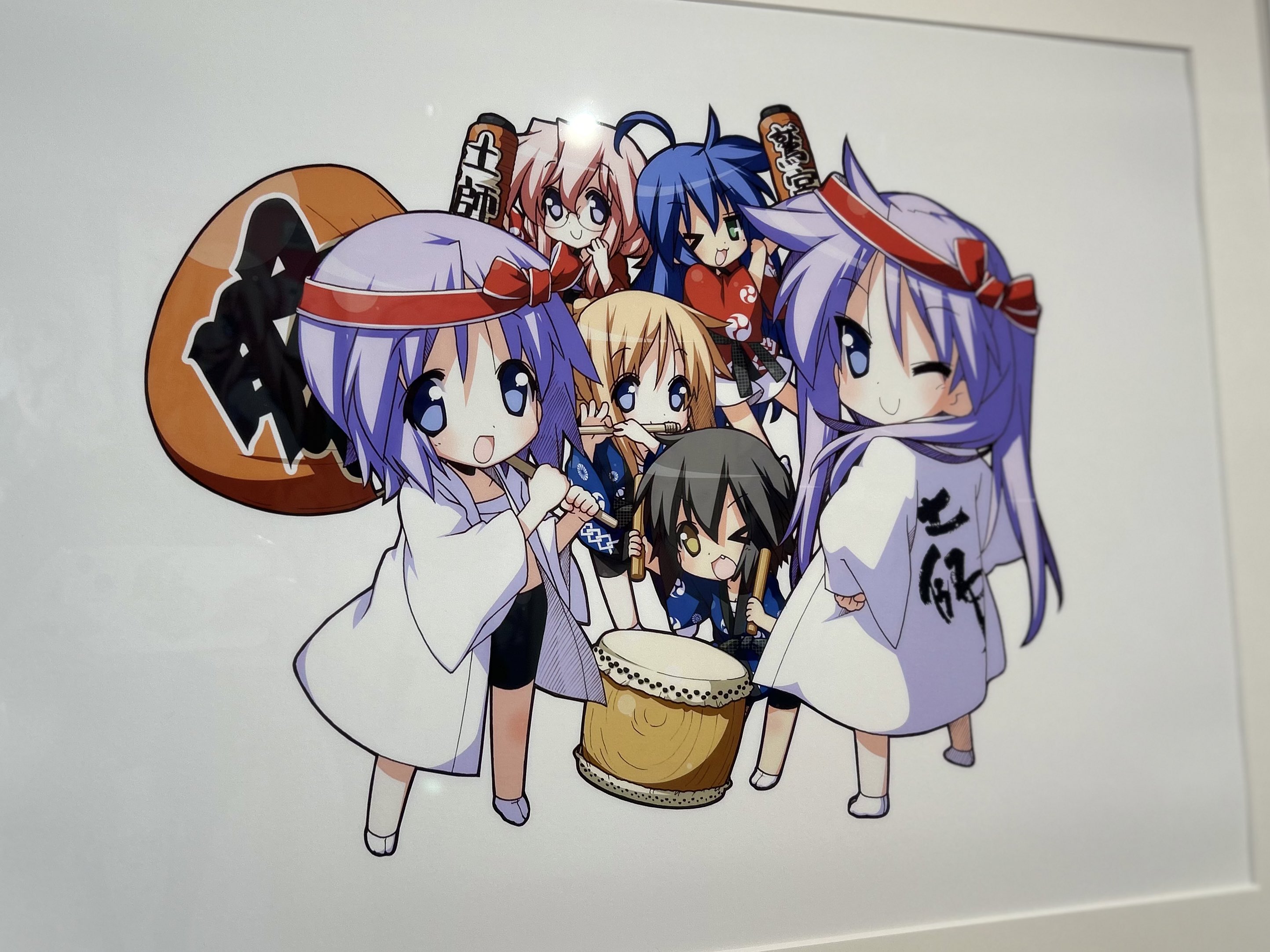 らき☆すた 20周年 POPUP☆STAR 美水かがみ先生直筆サイン入り