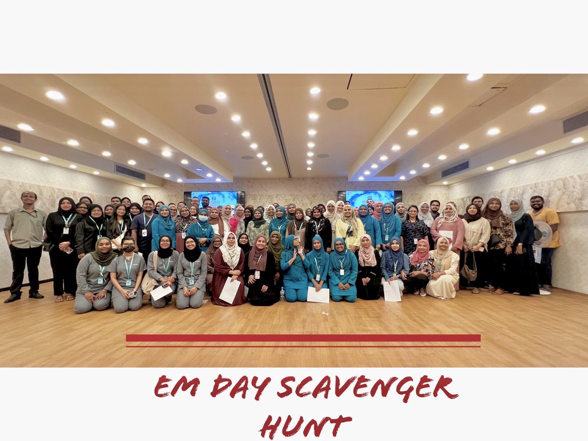 On the occasion of World Emergency Medicine Day 2024, Department of Emergency & Trauma held an adventurous and fun “Scavenger Hunt” for IGMH staff. More than 90 participants took part in this activity. #WorldEmergencyMedicineDay2024