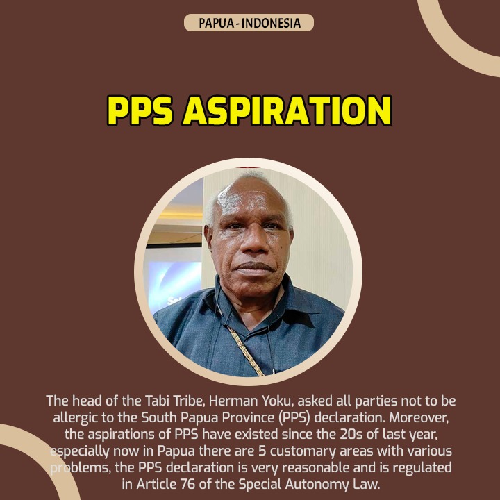 Herman Yoku: The South Papua Province Aspiration.
#WestPapuan