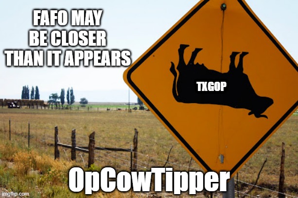 TCX_SAO's tweet photo. @TexasGOP #OpCowTipper https://t.co/ao2CMel0hg