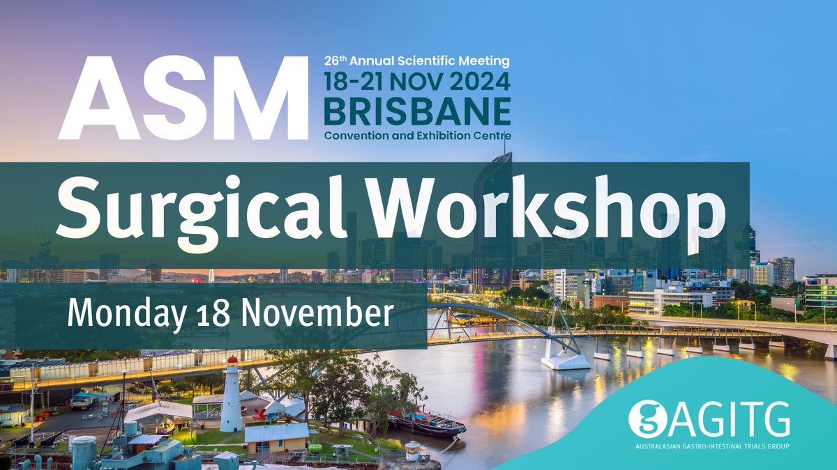 📢 Join our Surgical Workshop w/ experts Prof. Katz &amp; Dr. Perez on 18 Nov. Present a research concept &amp; gain insights into practical techniques. Engage in case discussions &amp; learn from leaders in surgery, chemotherapy, radiotherapy + more. Visit gicancer.org.au/SurgicalWorksh… #AGITG24
