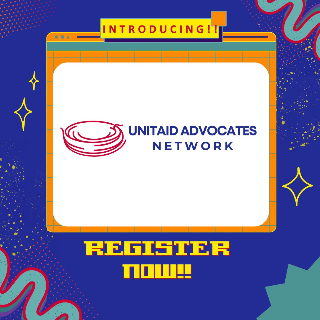 📢 Calling all advocates! Join the Unitaid Advocates Network to help make quality health products accessible and affordable for all. Together, we can make a difference. #Unitaid #HealthForAll

ow.ly/9wwe50RWofa