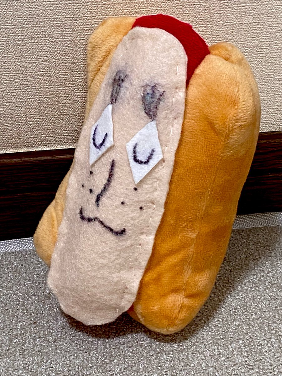 ranfren このホットドッグなセバスチャン欲しくて できてるぬいぐるみ