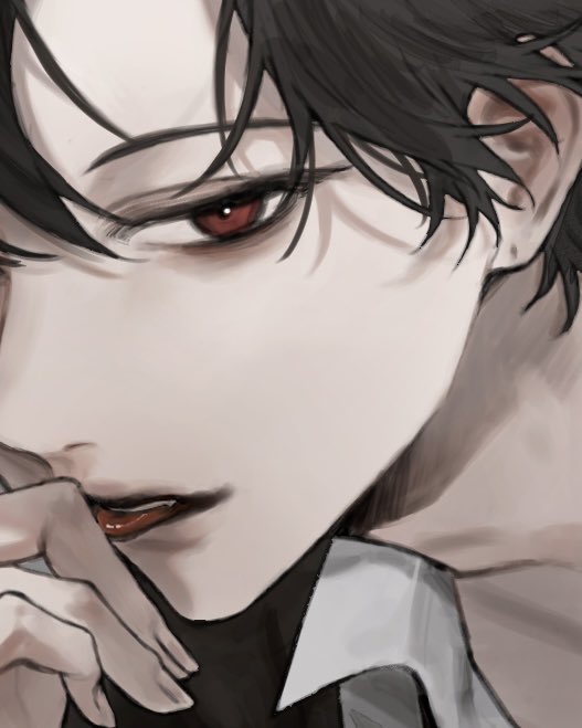 「red eyes tongue」 illustration images(Latest)