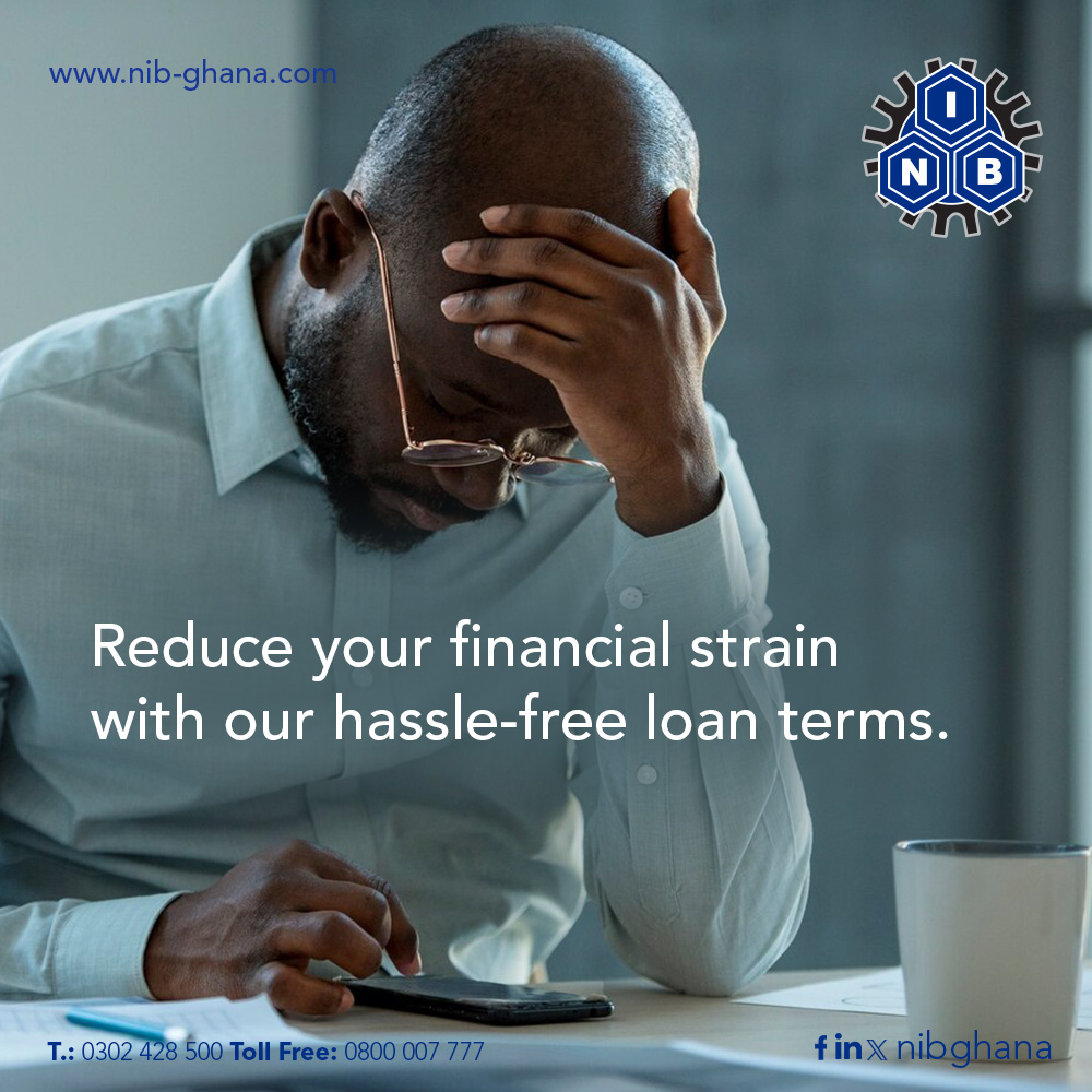 Reduce your financial burden with NIB Personal Loans.
Especially, payment of school fees and household needs.
#NIB
#Personalloans
#Financialfreedom
#Applytoday
#NIBYourBusinessisOurBusiness