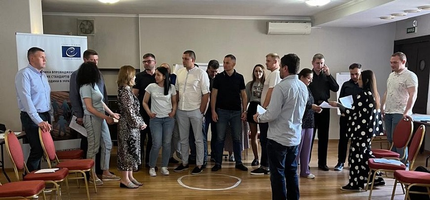 On May 22-23, in Lviv, 3rd & final in-person seminar training on standards for preventing ill-treatment was held for the NPM Department of the Ombudsman's Office⤵️ coe.int/en/web/kyiv/-/…