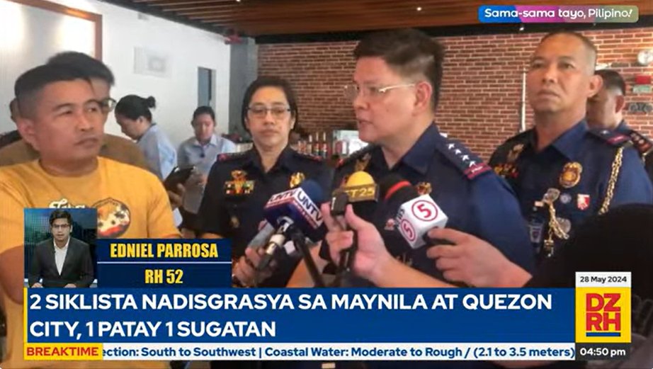 Commander ng pulis-HPG na nahuling rumaraket bilang escort, pinaiimbestigahan ng @pnppio | RH 52 @ednielparrosa, DZRH News

#Breaktime
#SamaSamaTayoPilipino
fb.watch/sliEzVZ2ut/