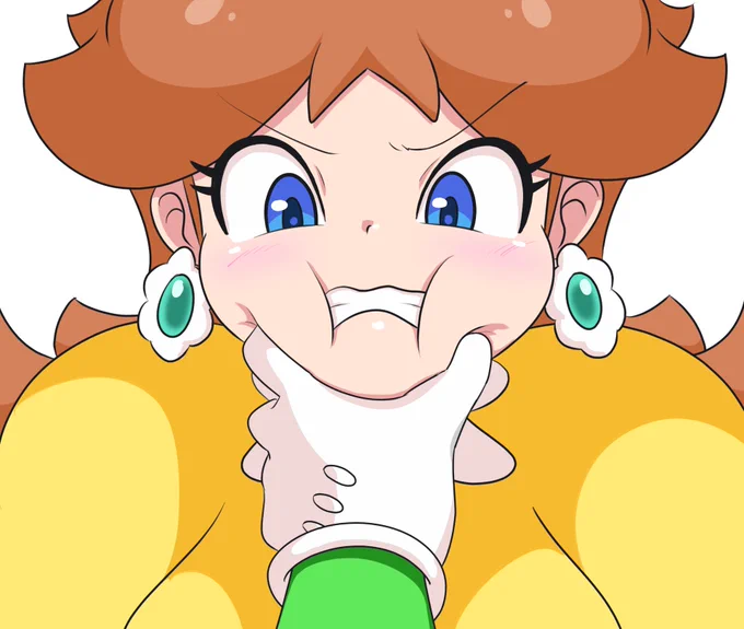 話題のほっぺ鷲掴み#デイジー姫 