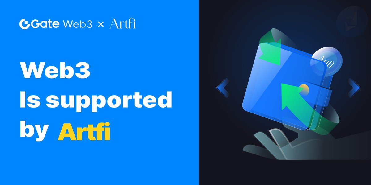 Explore Web3 DApp! Artfi is being added on @GateWeb3Wallet DApp! 

Gate Web3 DApp gathers popular and trending DApps on multiple chains, including Inscription, DeFi, DEX, GameFi, and popular Zones. It provides one-stop DApp access and experience. 

gate.io/web3/dapps