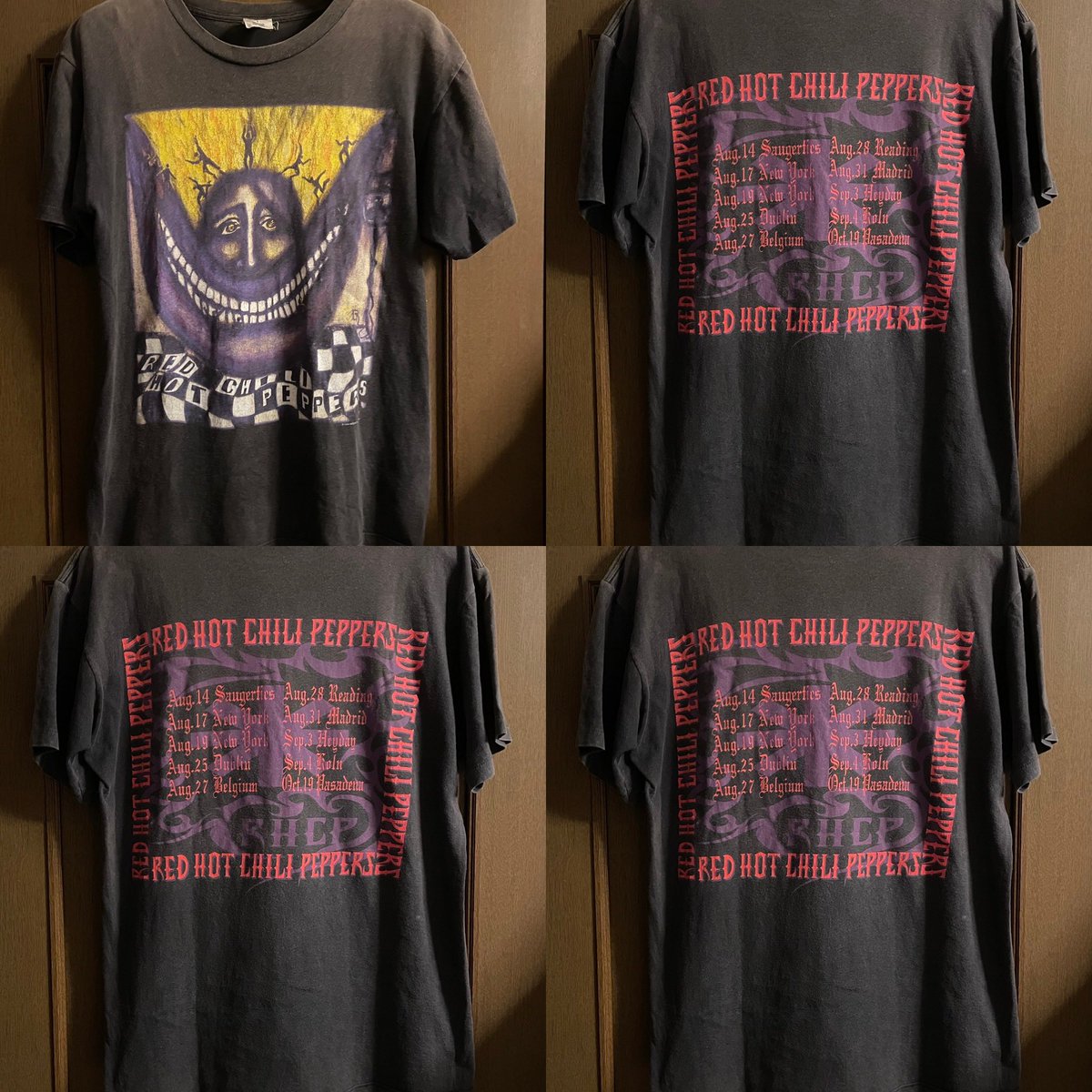 【RED HOT CHILI PEPPERS Tシャツ】

30年前に手に入れた宝物Tシャツ♬

昨夜の'クレイジージャーニー'で凄いことになってた♬

#REDHOTCHILIPEPPERS
#レッドホットチリペッパーズ