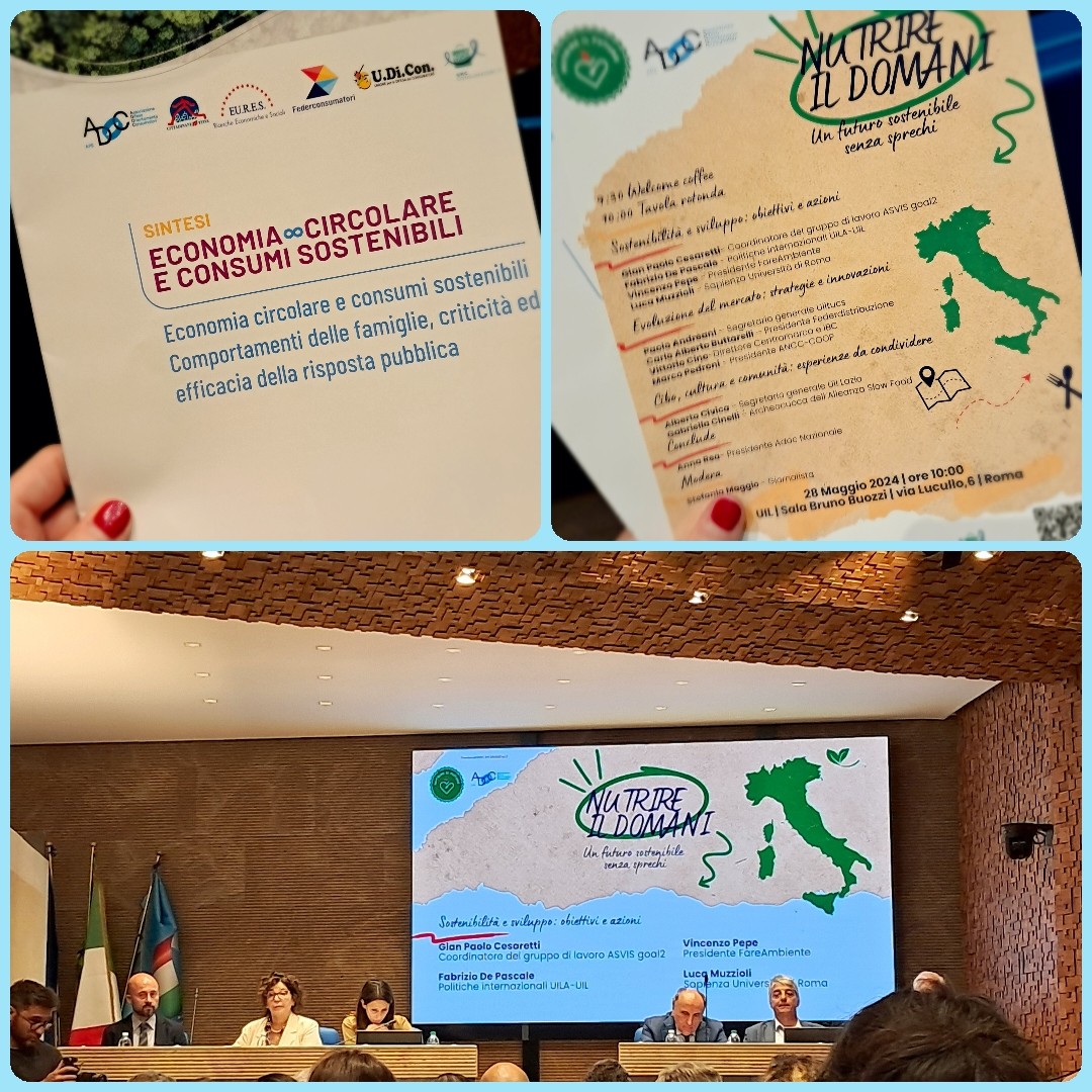 📌 #28maggio 
'Nutrire il domani. Un #futuro #sostenibile senza #sprechi '
By @adocnazionale cn @Cittadinanzatti
@fedcons
@UdiconNazionale 
 
#lottaaglisprechi #nowaste #festivalsvilupposostenibile  @ASviSItalia #agenda2030 #goal2 #consumoconsapevole  #sdgs #economiacircolare