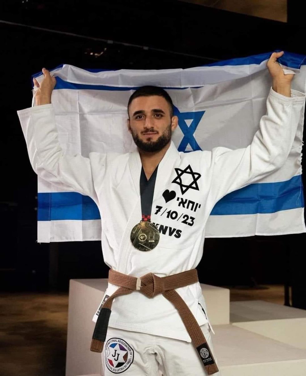 Insane resilience!!! Israeli #Nova massacre survivor Yarin Shriki wins gold in the Jiu-jitsu Grand Slam in Paris! 🥇🏆🇮🇱