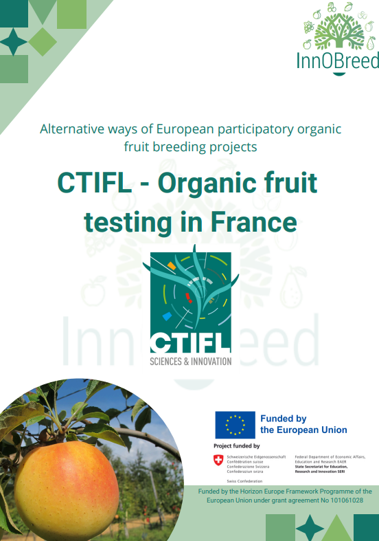 innobreed_eu's tweet photo. 📣 We're back with a new @innobreed_eu #case #study leaflet. This time it's about @_Ctifl &amp; the activities in Balandran and La Morinière. You find it here: https://t.co/ZdAmqfvKlq
📒🤓Happy reading!🍑🍏

#HorizonEurope #organic #fruitbreeding https://t.co/ofGSSnKuhS