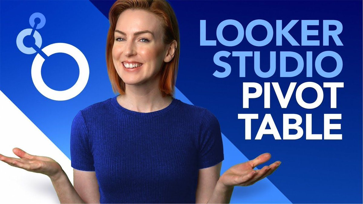 Here’s a short tutorial on mastering #PivotTables in #LookerStudio. In just a few minutes, you’ll learn to:
✅Create a pivot table
✅Use multiple dimensions and metrics
✅Apply aggregation methods and filters
…and much more buff.ly/3PHv3Aw 

#PivotTable #Tutorial