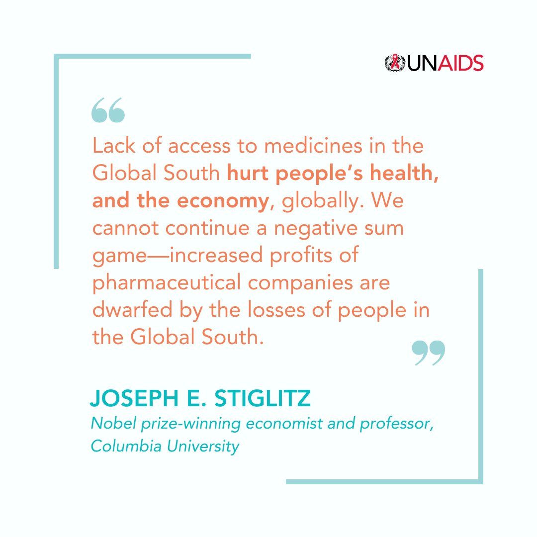 .@JosephEStiglitz Nobel prize-winning economist & @Columbia professor highlights that lack of medicine access in the Global South hurt health & economies. We must prioritize equitable healthcare access over profits. Leaders must learn from past lessons for a better future 
#WHA77
