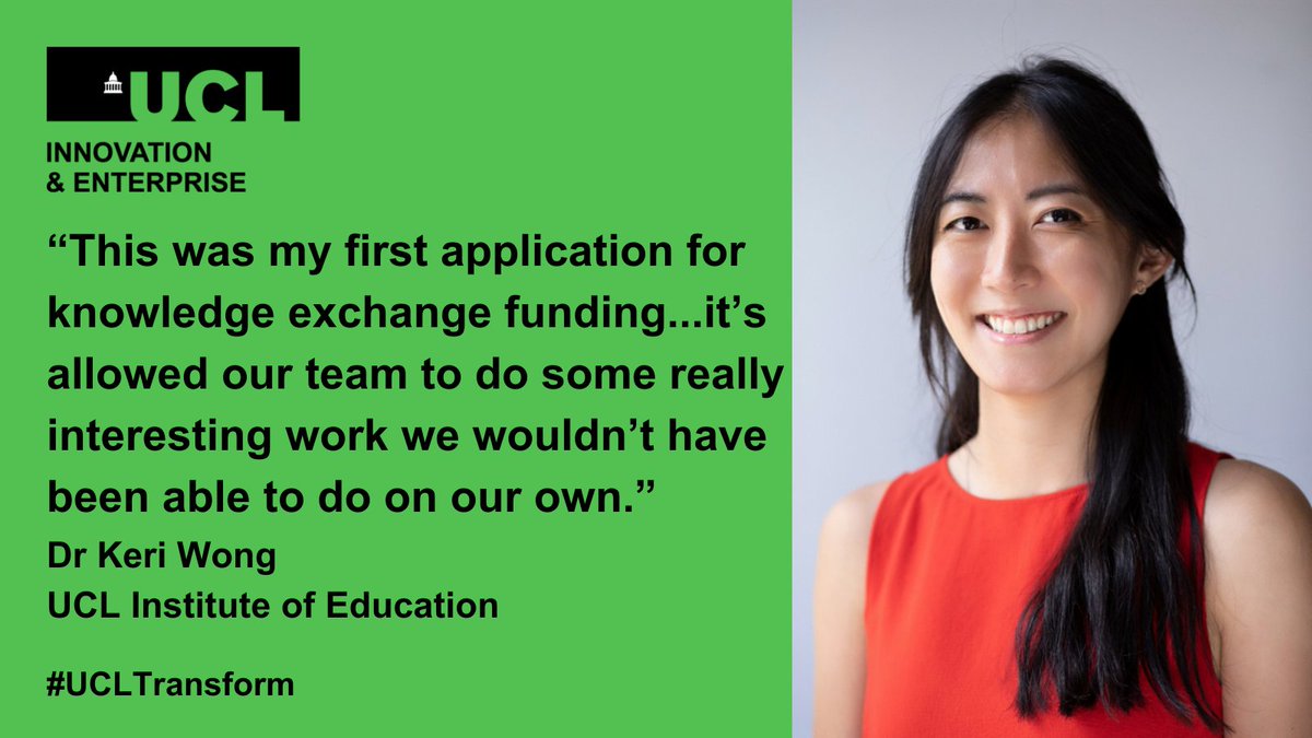 UCL Innovation & Enterprise (@uclenterprise) on Twitter photo Join us on 10-13 June for Transform, a programme to help @UCL staff create impact through knowledge exchange. We have a number of short workshops & panel discussions to get involved in.
Find out more: bit.ly/3ypaSkM
#UCLTransform <a href="/IOE_London/">IOE, UCL's Faculty of Education & Society</a> Join us on 10-13 June for Transform, a programme to help @UCL staff create impact through knowledge exchange. We have a number of short workshops & panel discussions to get involved in.
Find out more: bit.ly/3ypaSkM
#UCLTransform <a href="/IOE_London/">IOE, UCL's Faculty of Education & Society</a>