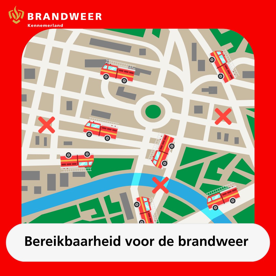 Zijn alle locaties van jouw bedrijf snel en eenvoudig te bereiken bij het uitrukken van de brandweer?🔥 Check de punten waar je op moet letten om hier zeker van te zijn op obi41.nl/ycks7kkm 🚒

#brandweerkennemerland #VRK #safetyfirst