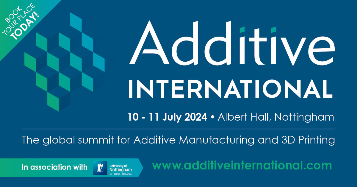 Join us at  #AdditiveInt2024 to:
🔵 Gain expertise during the comprehensive two-day conference
🔵 Forge invaluable connections with industry leaders and peers, topped with networking drinks
🔵 Experience an exclusive tour of the globally renowned Centre for Additive Manufacturing